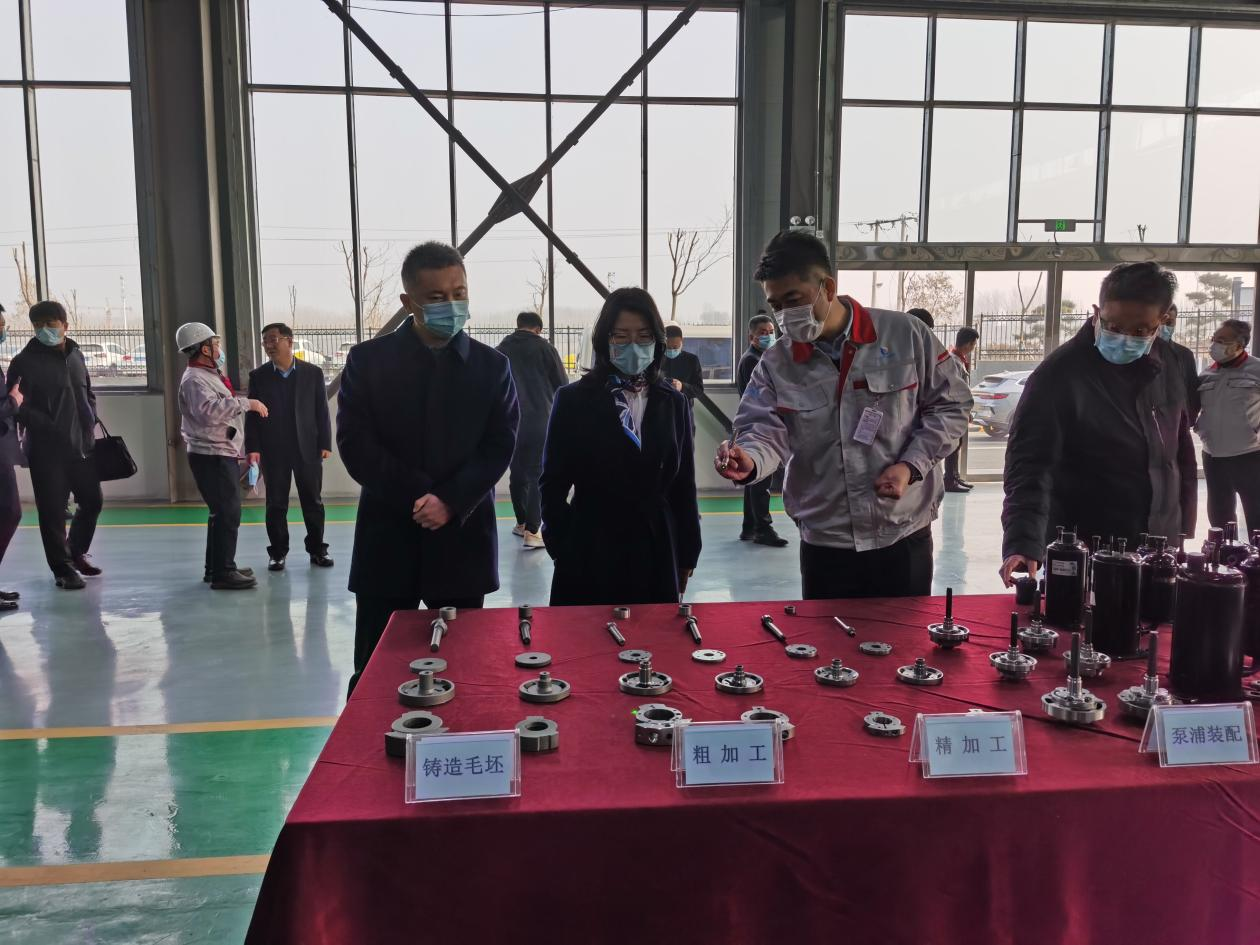 臨汾市委常委、洪洞縣委書記張潞萍一行蒞臨我司調(diào)研指導工作